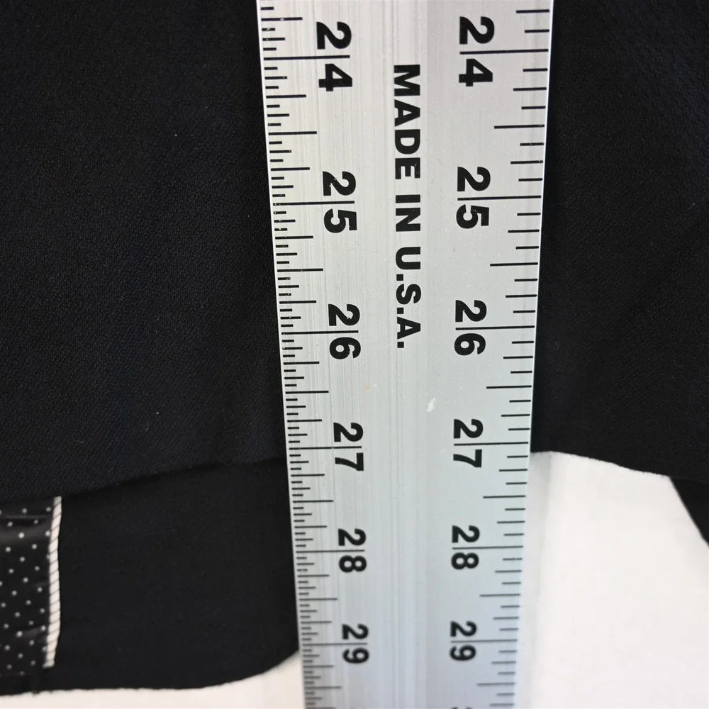 Joseph Abboud 42S Black Super 120s Wool Slim Mens Blazer Suit Jacket Sport Coat
